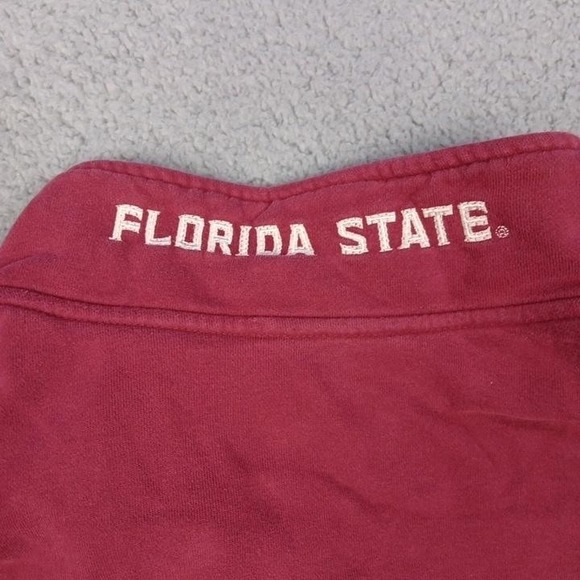 Florida State Seminoles Sweatshirt Mens 2XL Red NCAA Football Nike FSU Pullover - Picture 4 of 9